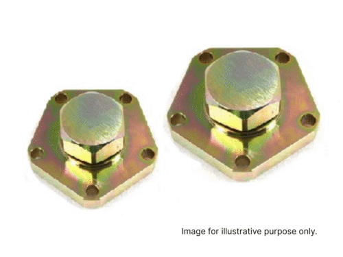 LAND ROVER PAIR OF HEAVY DUTY DRIVE FLANGES TF859 TERRAFIRMA