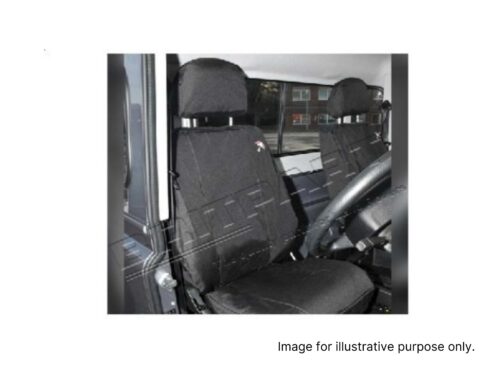 Land Rover Defender Front WATERPROOF Seat Covers DA2815 GREY