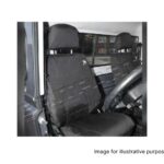 Land Rover Defender Front WATERPROOF Seat Covers DA2815 BLACK