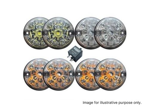 Land Rover Defender Series Clear LED Light Kit DA1191