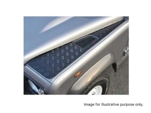Land Rover Defender Wing Top Black Guard Protectors DA4049